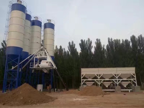 混凝土攪拌站HLS90